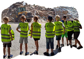 Besichtigung des Entsorgungszentrums&nbsp;&copy;&nbsp;Abfall-Service Osterholz GmbH