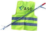 Utensilien zum Müllsammeln&nbsp;&copy;&nbsp;Abfall-Service Osterholz