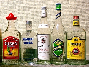 Schnapsflaschen