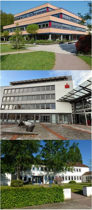 Alle Häuser KH, KHII und Gesundheitsamt&nbsp;&copy;&nbsp;Landkreis Osterholz