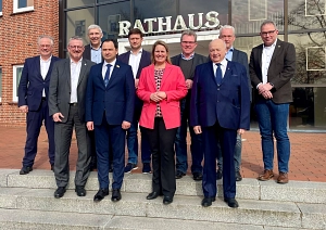 Besuch des ukrainischen Abgeordneten Maksym Dyrdin&nbsp;&copy;&nbsp;Landkreis Osterholz