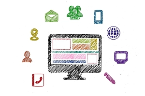 Vielfalt digitaler Möglichkeiten der Zusammenarbeit und Angebote&nbsp;&copy;&nbsp;Bild von Gerd Altmann auf Pixabay