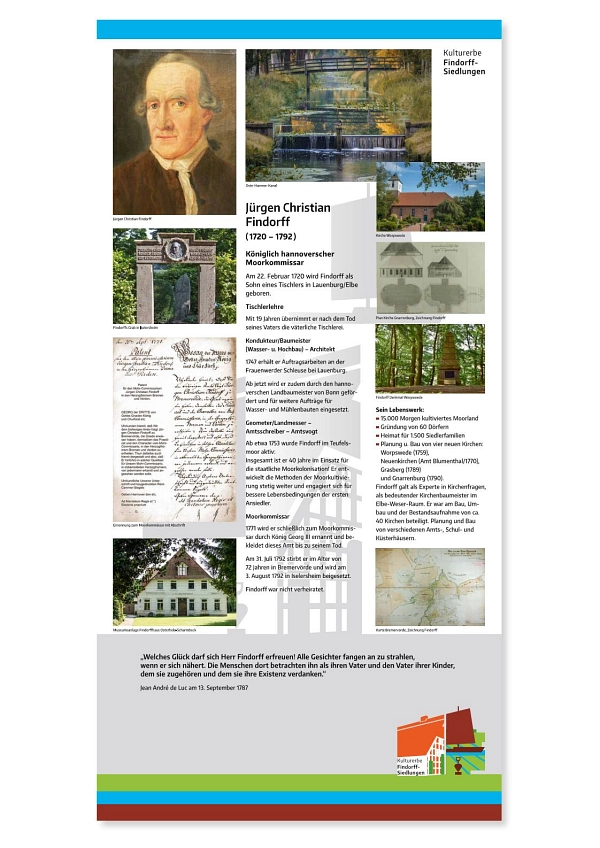 Findorff Ausstellung Banner 2