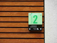 Grüne Hausnummer Grüne Hausnummer