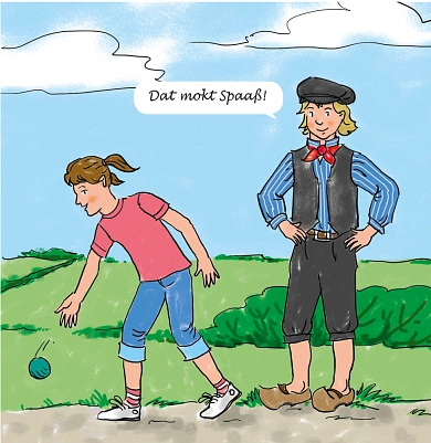 Hinnerk und Greta Boßeln&nbsp;&copy;&nbsp;Landkreis Osterholz