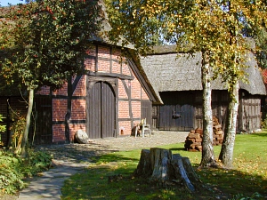 Scheune auf der Museumsanlage OHZ