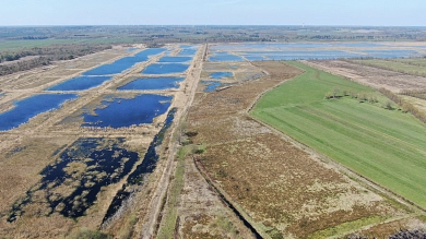 Teufelsmoor Flurbereinigung Luftbild&nbsp;&copy;&nbsp;Landkreis Osterholz
